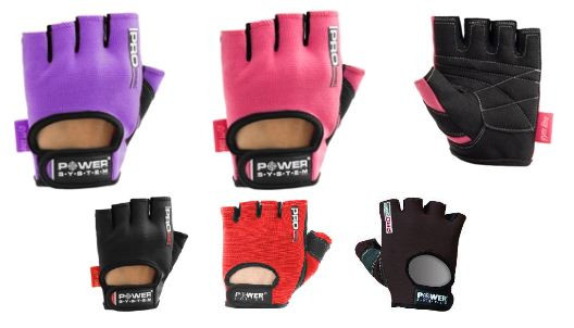 Женские перчатки для тренажерного зала PRO GRIP - фото 2 - id-p226814918