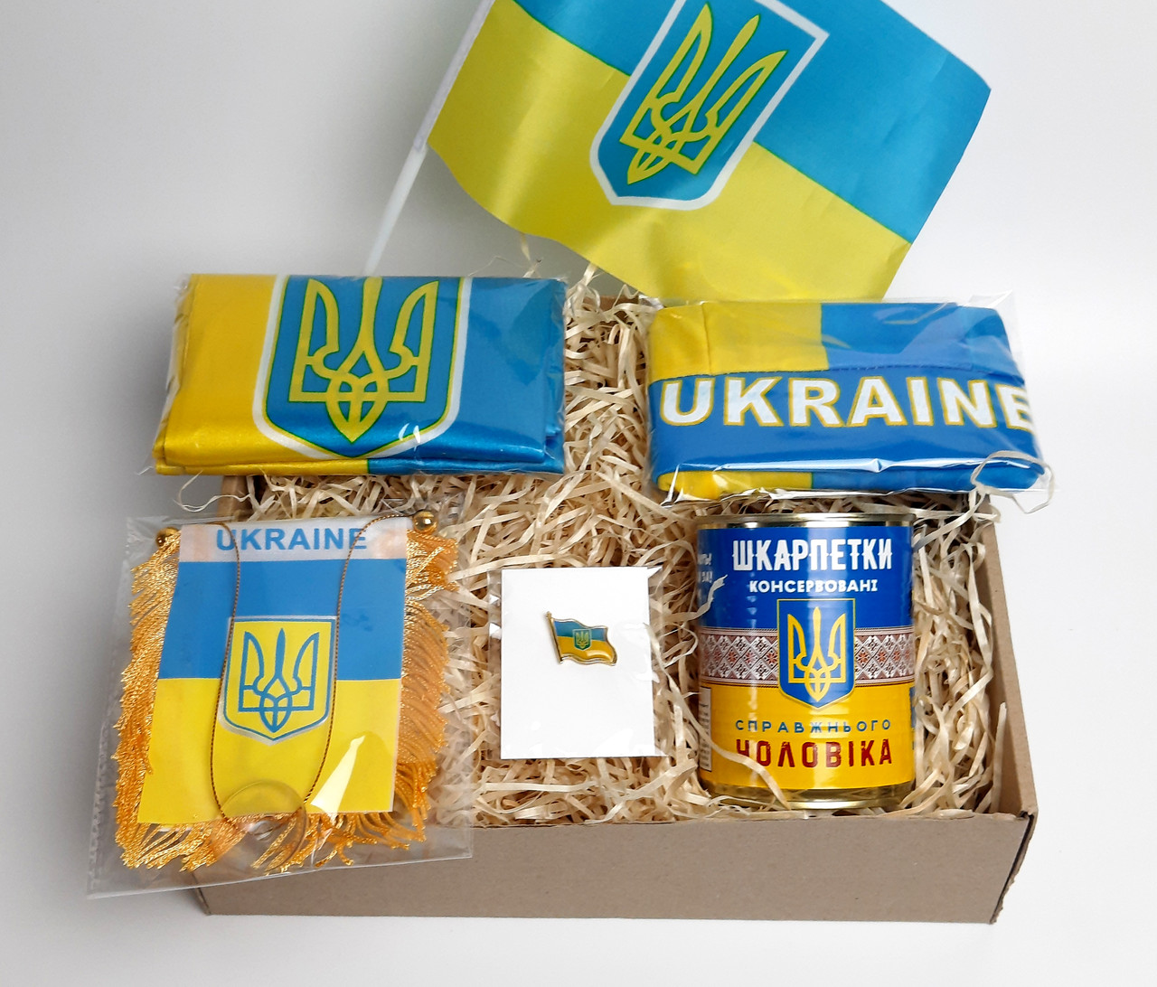 Набір для чоловіка "Український стиль" - Оригінальний подарунок на День Козацтва - Подарунок на 14 жовтня