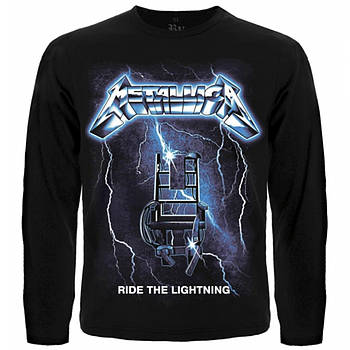 Футболка з довгим рукавом Metallica "Ride The Lightning", Розмір L