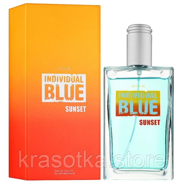 14461 Avon. Туалетна вода для чоловіків Avon Individual Sunset, 100 мл. Індивідуал Блу сансет Ейвон 14461