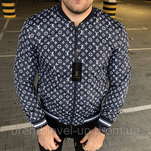 AUTHENTIC LOUIS VUITTON Supreme collaboration Monogram LV Baseball Jacket  Riders