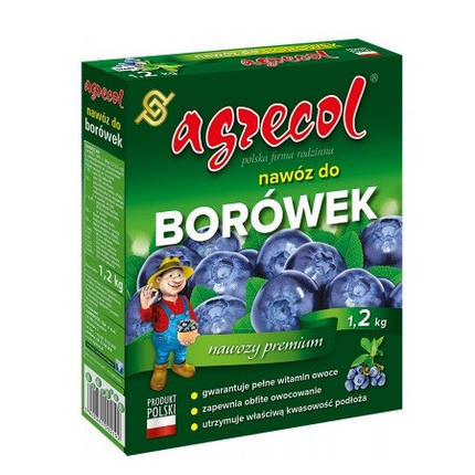 Добриво для чорниці та лохини Agrecol 13-5-5, 1.2 кг, фото 1