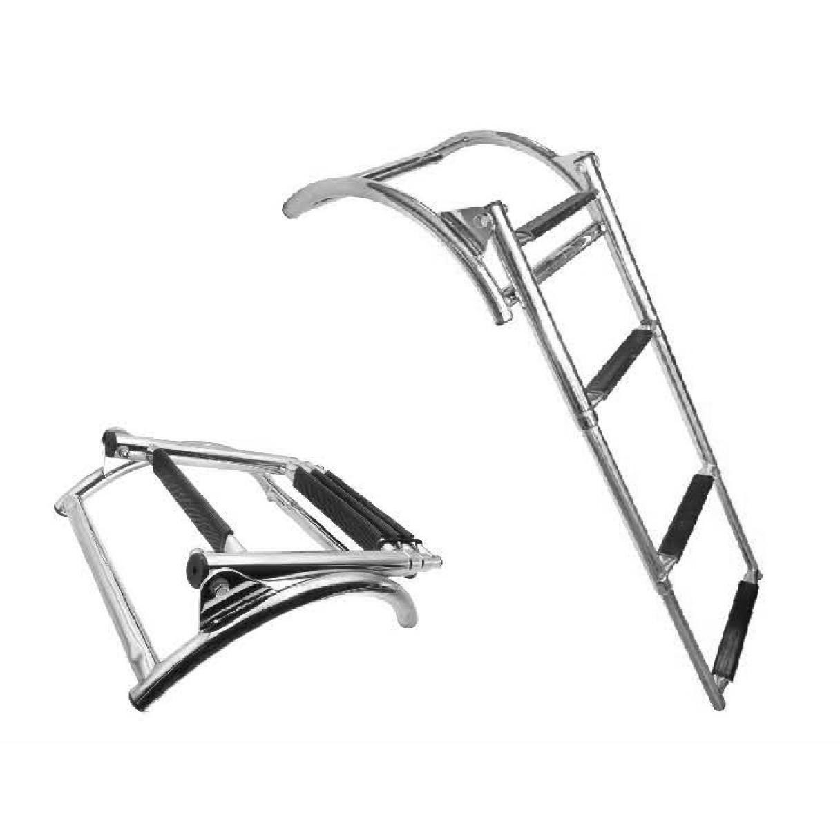 Драбина телескопічна для надувного човна Rye HF10-815SA, фото 1