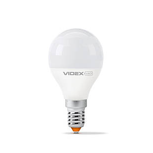 LED лампа VIDEX G45e 7W E14 3000K