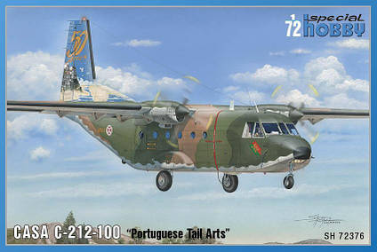CASA C.212-100 "Tail Art". Збірна модель літака в масштабі 1/72. SPECIAL HOBBY SH72376, фото 1