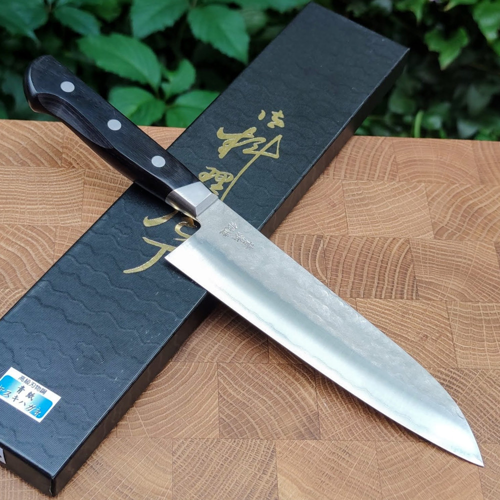 Ніж кухонний Honmamon / Хонмамон Santoku, 180 мм (Японія)