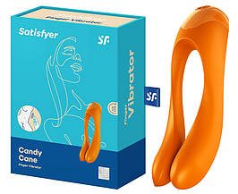 Багатофункціональний вібратор Satisfyer Candy Cane Orange