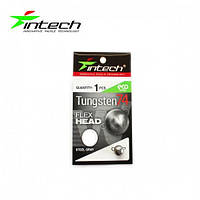 Разборный вольфрамовый груз Intech Tungsten 74 Steel Gray 16g 1шт