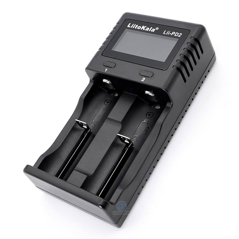 Універсальний зарядний пристрій Liitokala lii-PD2 (на 2 канали), фото 1