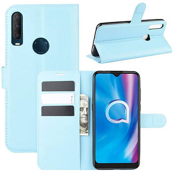 Чохол-книжка Litchie Wallet для Alcatel 1SE (5030D) Blue