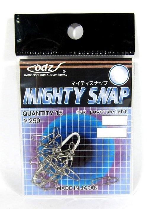 Застібка ODZ Mighty Snap №0 35lb (15шт)