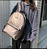 Тканинний рюкзак унісекс фіолетового кольору, фото 5