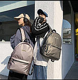 Тканинний рюкзак унісекс фіолетового кольору, фото 6