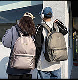 Тканинний рюкзак унісекс фіолетового кольору, фото 7