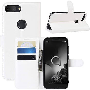 Чохол-книжка Litchie Wallet для Alcatel 1S (5024D) White