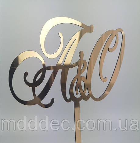 Дзеркальні Весільні топери Топери з ініціативами молодіжний!! А<unk> О, фото 1