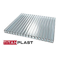 Поликарбонат сотовый TITANPLAST T10 (Белорусь) 4мм 4х2100х6000 мм прозрачный (м2)