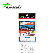 Застібка Intech Micro Custom Snap (10 шт) #XS 6 kg