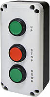 Кнопочной пост 3-мод. ESB3-V7 (Standart, "UP / STOP / DOWN", зелен. / Красный. / Зелен.)
