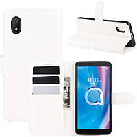 Чехол-книжка Litchie Wallet для Alcatel 1B (5002H) White