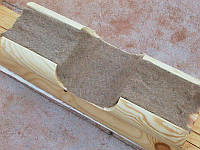 Межвенцовый утеплитель для деревянного дома в ленте материал Лен шир.6 см длина 25 м
