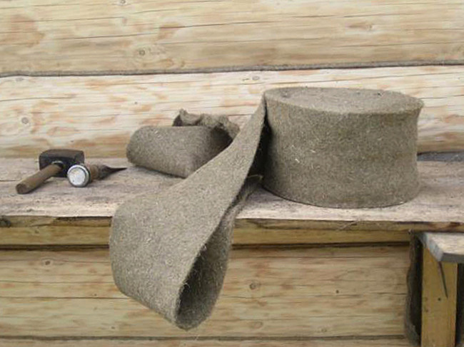 Межвенцовый утеплитель для деревянного дома в ленте материал Лен шир.7 см длина 25 м - фото 9 - id-p1480693240