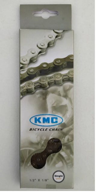 Ланцюг KMC Z-410 1/2"x1/8" 112 ланок, одношвидкісна (Z410), фото 1