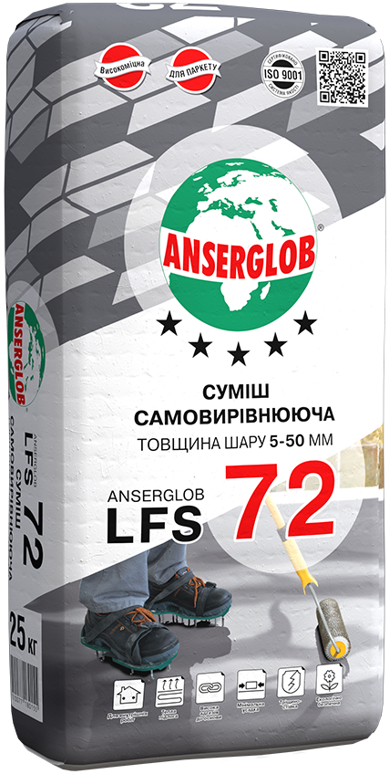 Суміш самовирівнююча Anserglob LFS 72, фото 1