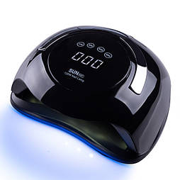 Лампа для манікюру SUN BQ5T Чорна з ручкою 120 W