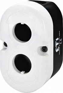 Корпус ESE2 (Compact, 2 отвори, корпус сіро-чорний)
