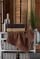 Рушник махровий Gulcan 70х140 Туреччина упаковка 3 шт.