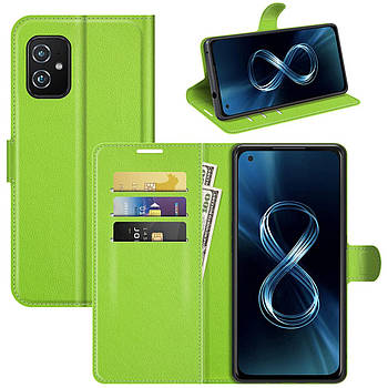 Чохол-книжка Litchie Wallet для Asus Zenfone 8 Green