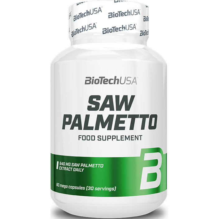 Екстракт З Пальметто BiotechUSA Saw Palmetto caps 60