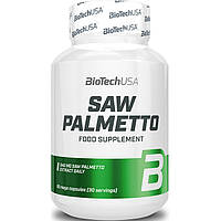 Экстракт Со Пальметто BiotechUSA Saw Palmetto 60 caps