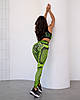 Лосини Bona Fide Bona Classic Cobra "Neon Green" XS зелені, фото 8