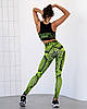 Лосини Bona Fide Bona Classic Cobra "Neon Green" XS зелені, фото 3