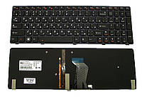 Клавиатура Lenovo IdeaPad Y580 с подсветкой клавиш, матовая (25-203073) для ноутбука для ноутбука