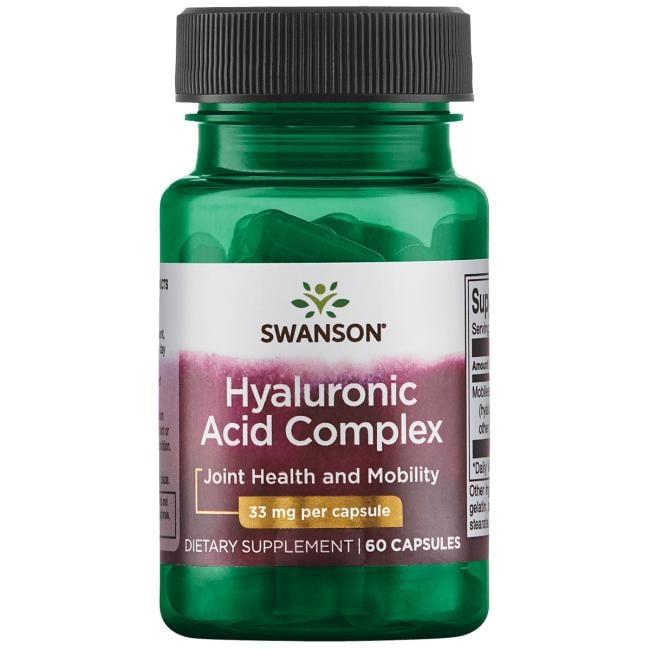 Hyaluronic Acid Complex 33 мг Swanson 60 капсул