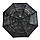 Однотонний парасолька-напівавтомат Max зіркове небо від фірми Темно-синій (hub_3065-5), фото 4
