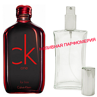 Наливные духи - версия CK One Red Edition for Him - ( от10мл.)