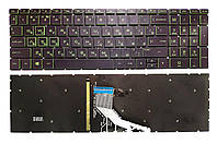 Клавиатура HP Pavilion Gaming 15-cx с подсветкой клавиш, матовая (832805) для ноутбука для ноутбука