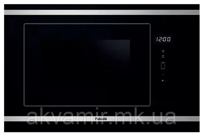 Мікрохвильова піч Fabiano FBM 2200G Black (чорна) вбудована