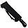 Чоловічий складний парасолька-напівавтомат Flagman з ручкою напівгак є антивітер Чорний (526-1), фото 7
