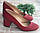 Шкіряні жіночі туфлі RQ 3614 кр розміри 36-41, фото 2