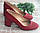 Шкіряні жіночі туфлі RQ 3614 кр розміри 36-41, фото 3
