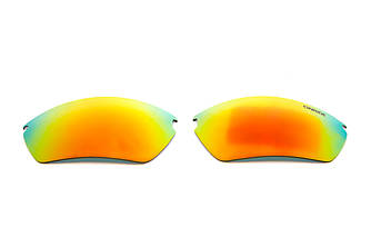 Змінні лінзи ONRIDE Spok димчаті поляризаційні+Revo червоні категорії 3