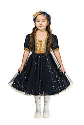 Карнавальний костюм ЗІРОЧКА, ЗІРКА, НІЧ для дівчинки 4,5,6,7,8,9 років дитячий костюм зірки, ночі, темряви