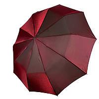 Жіночий парасольку-напівавтомат Bellissima хамелеон Вишневий SL1094-11, фото 1