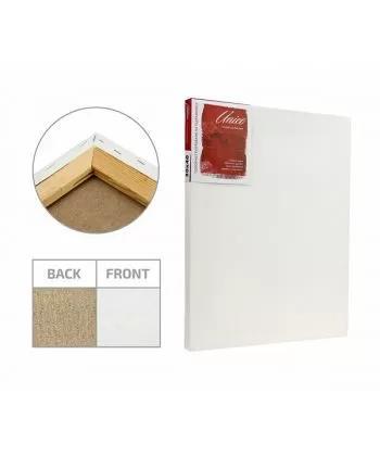 Полотно на підрамнику 30x35 см італійська бавовна середнє зерно акриловий грунт Unico, 3113035, фото 1