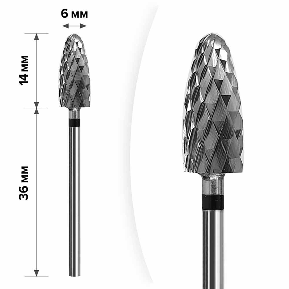 Фреза ТВЗ Кукурудза 2XC Black 6*14 MART